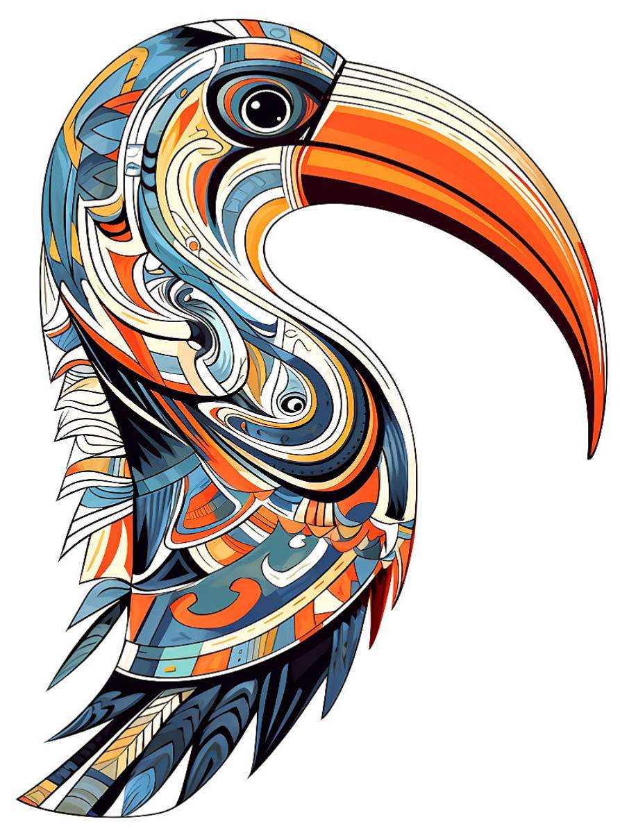 Pelikan im Tattoo Design