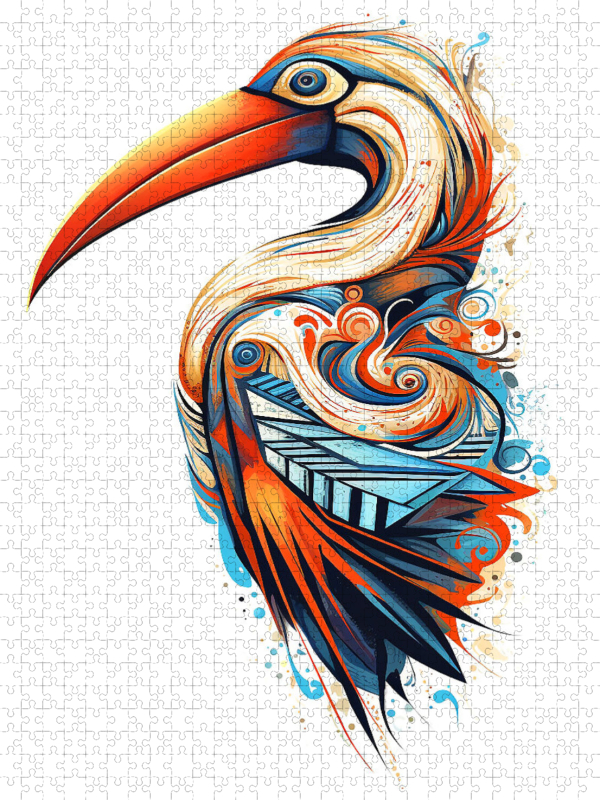 Ibis im Tattoo Design