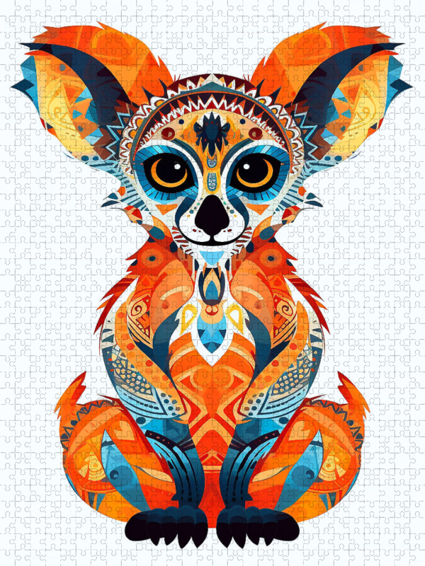 Lemur im Tattoo Design