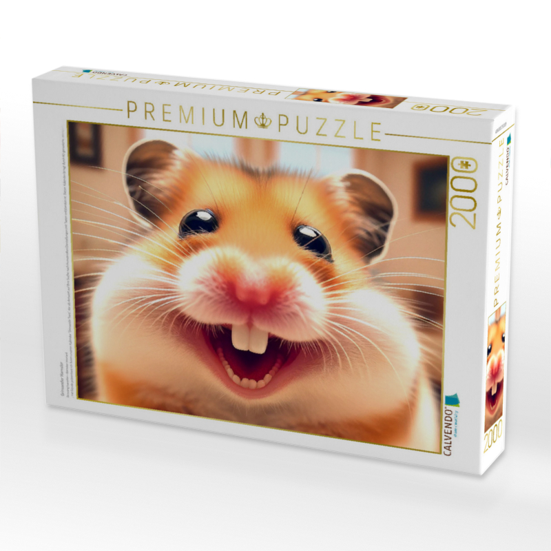 Grinsender Hamster