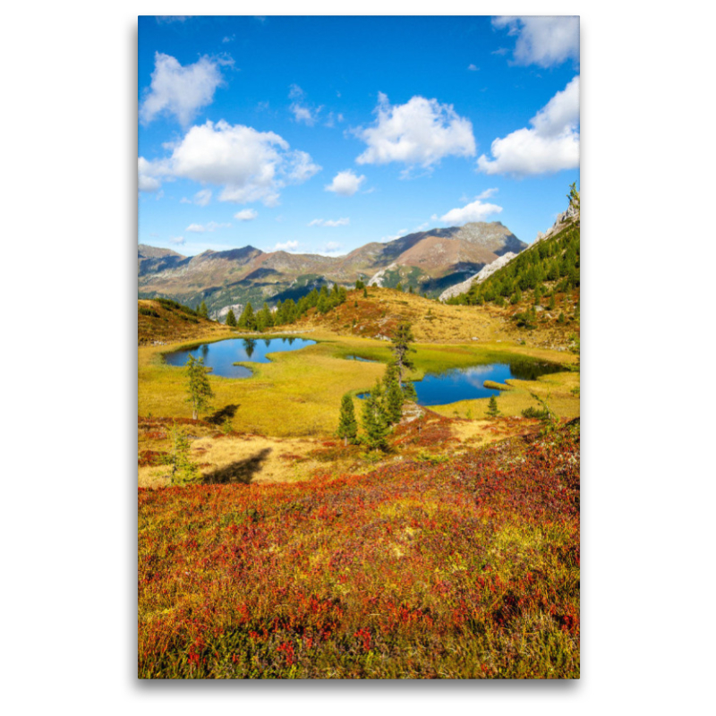 Herbstzauber am Wildalmsee in Tweng