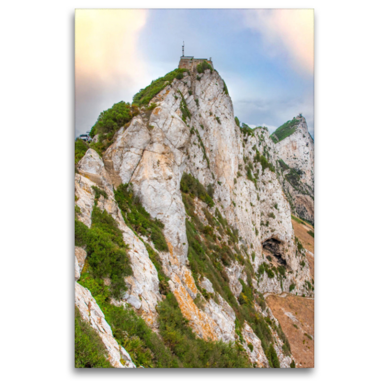 Ein Motiv aus dem Kalender Gibraltar - Die Heimat der Berberaffen auf dem Rock