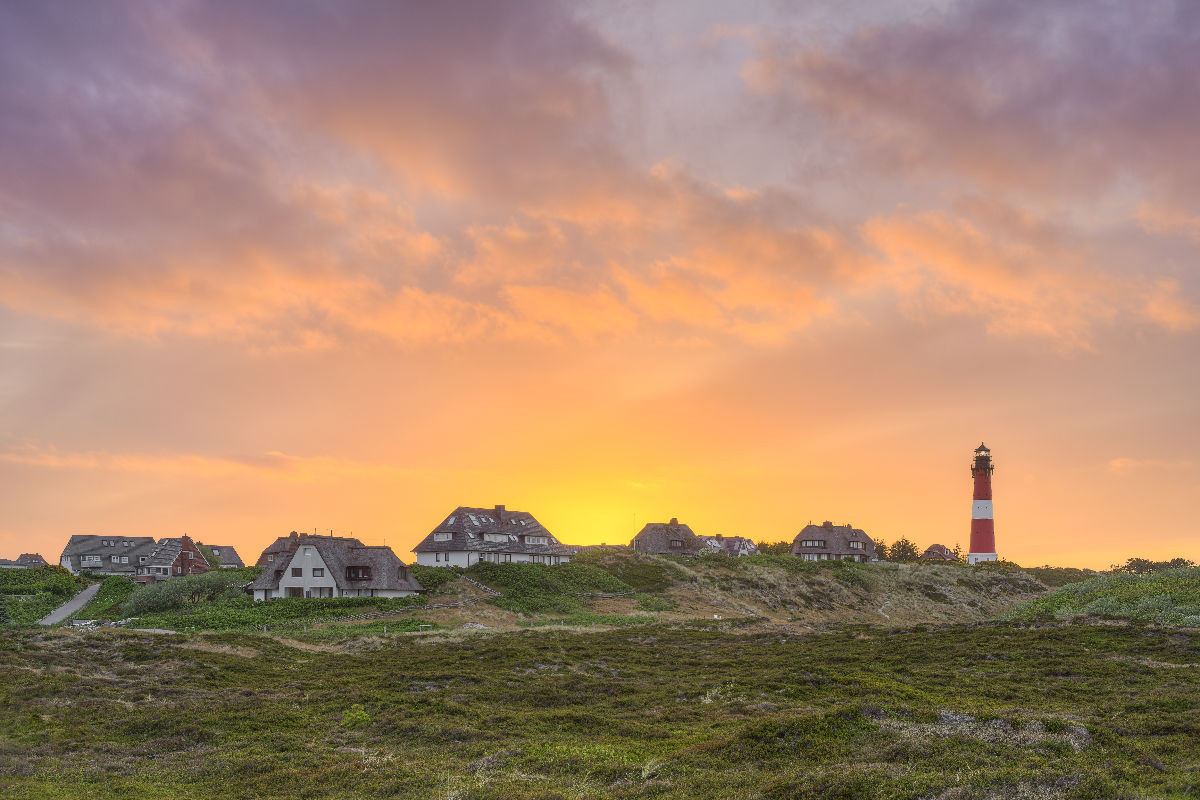 Sonnenaufgang in Hörnum auf Sylt