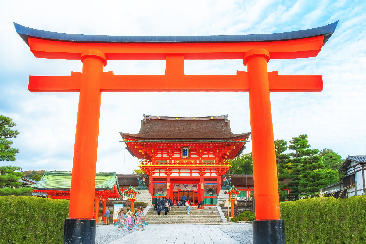 Torii - Tor an Shinto Schrein, Kyoto