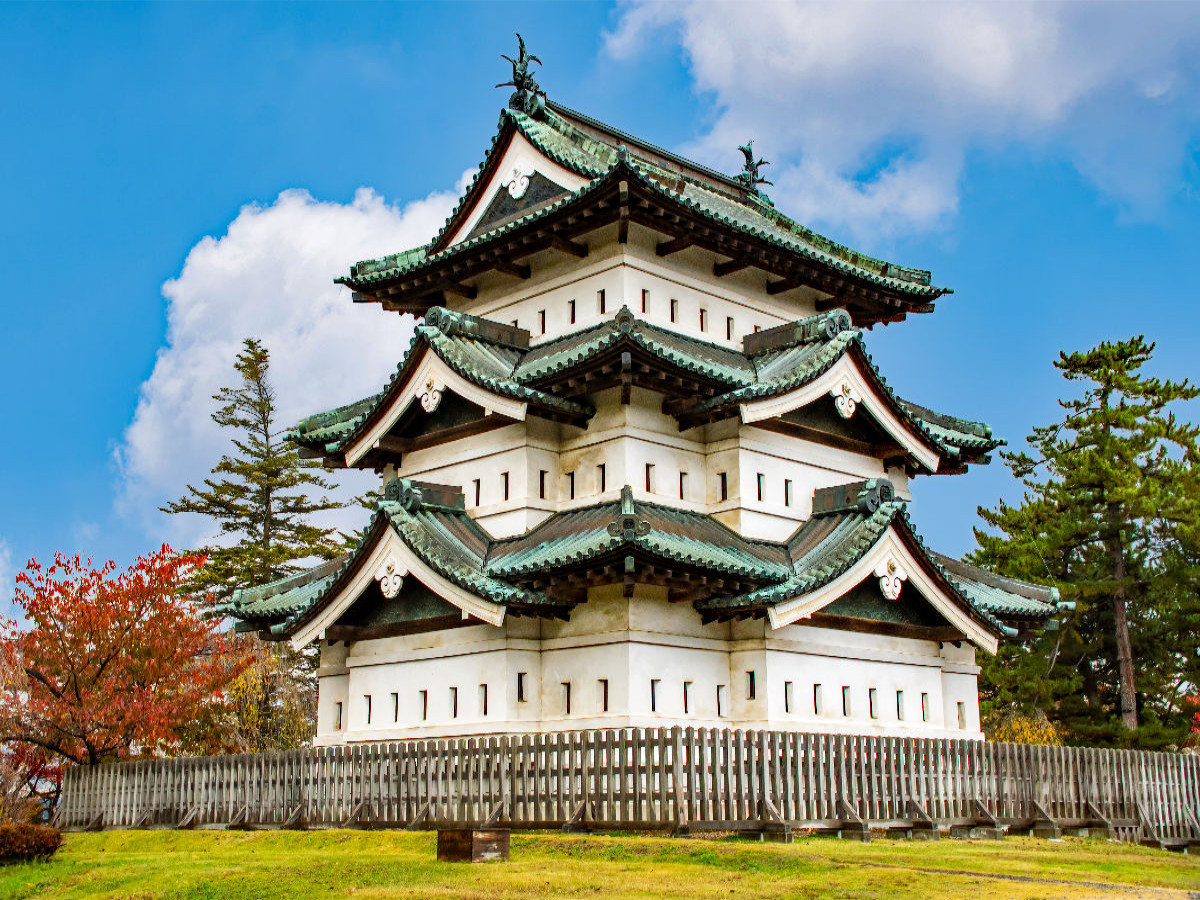 Burg Hirosaki von Aomori