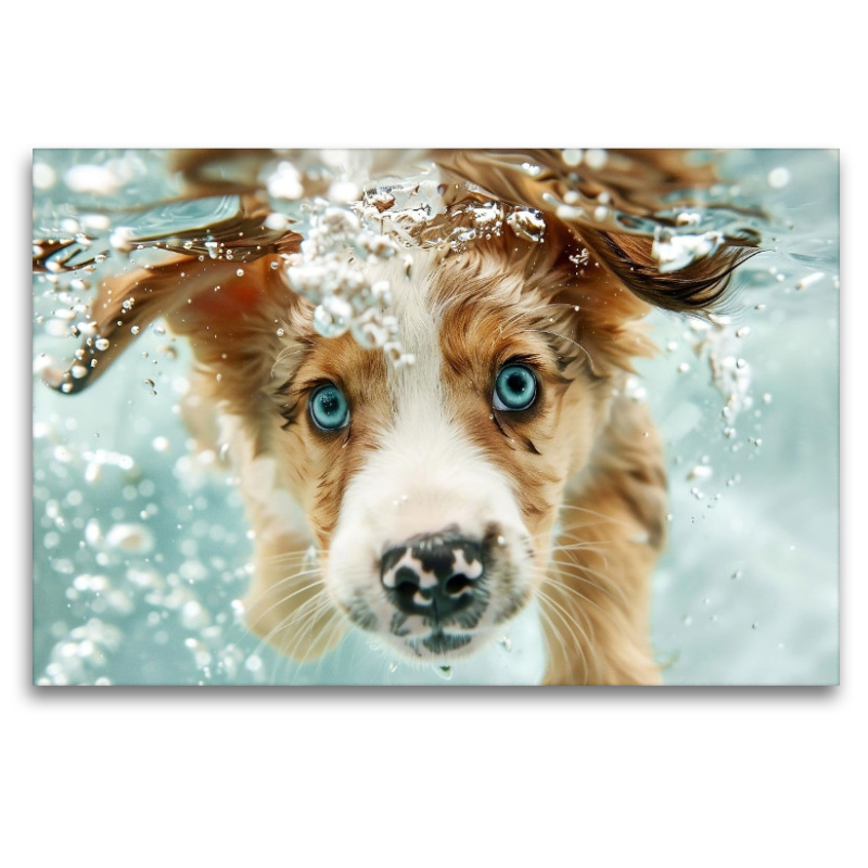 Ein Motiv aus dem Kalender 'Hunde und Wasser'