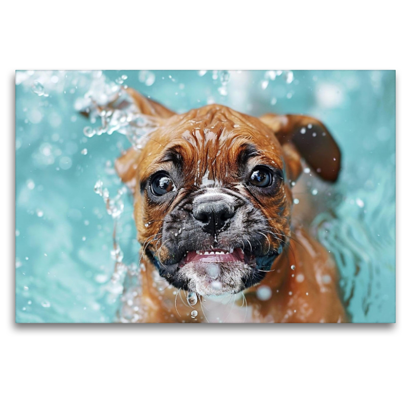 Ein Motiv aus dem Kalender 'Hunde und Wasser'