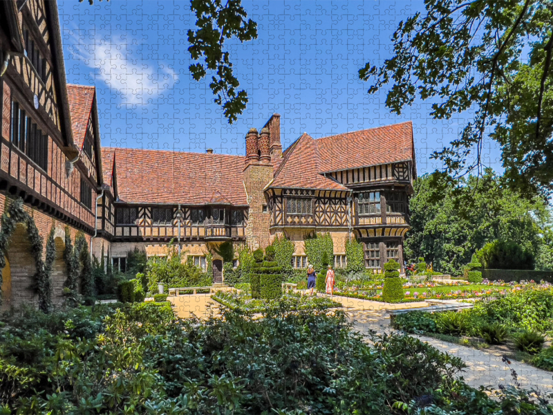 Schloss Cecilienhof, 1913-1917 errichtet, ist es der letzte Schlossbau der Hohenzollern.