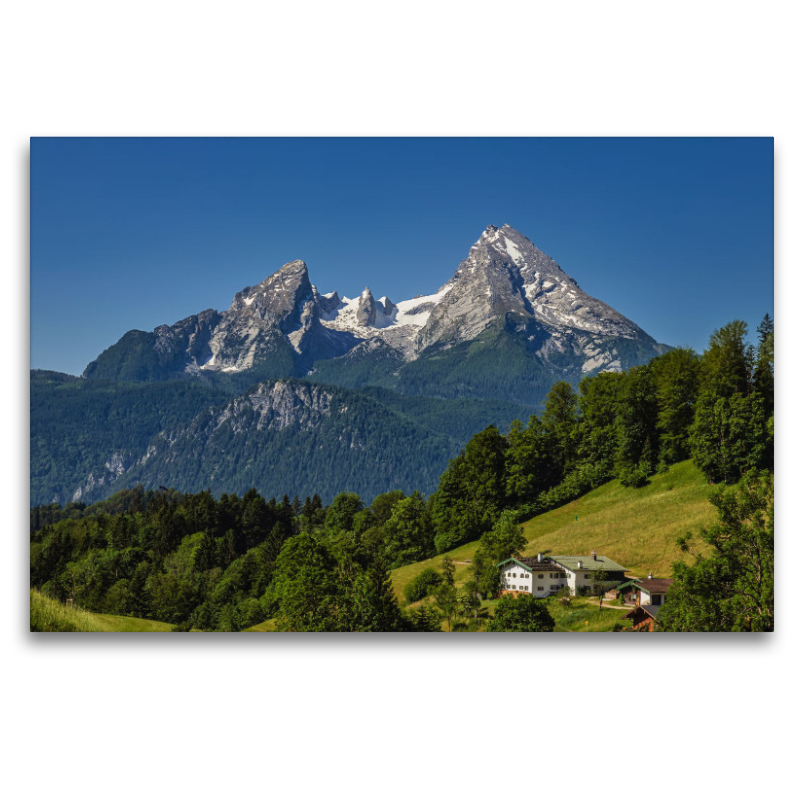 Der Watzmann in den Berchtesgadener Alpen