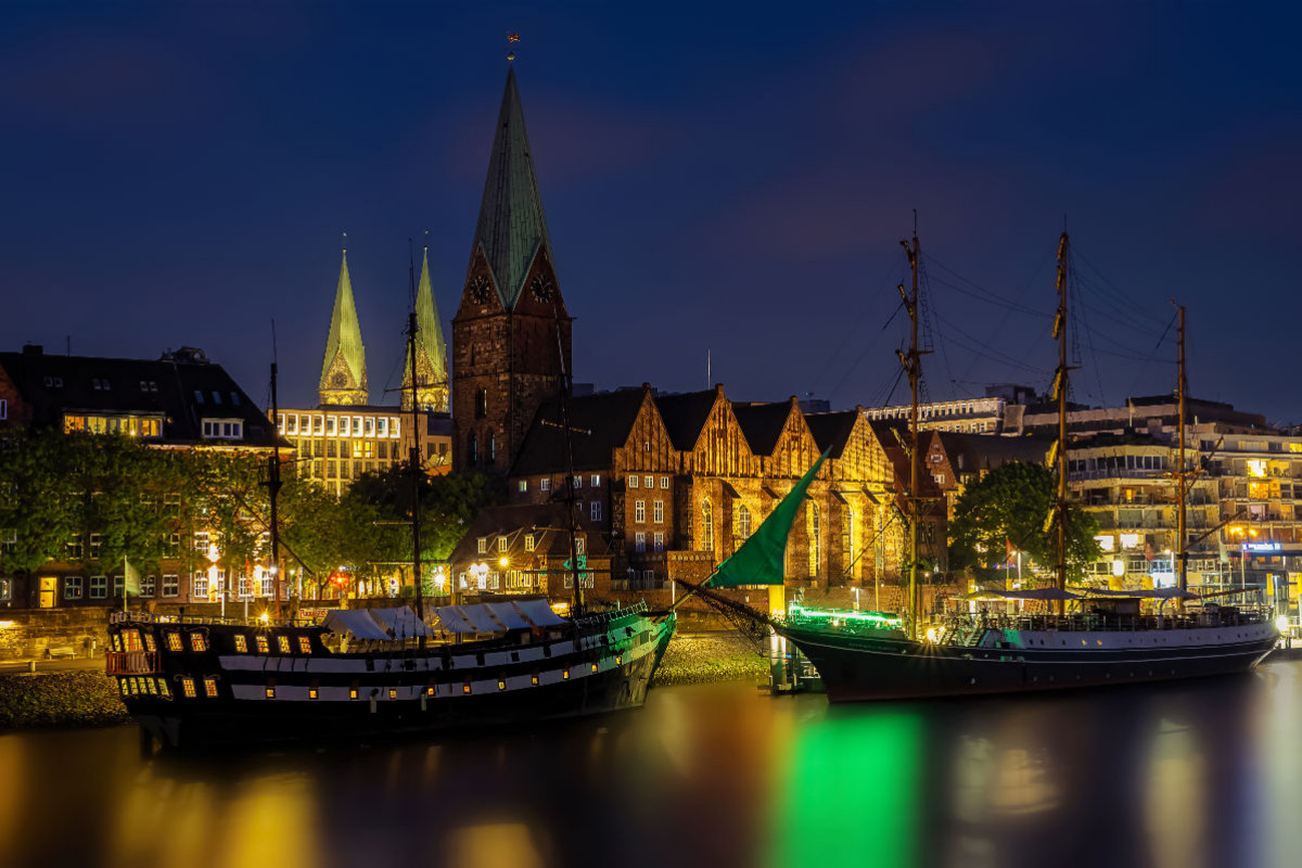 Uferpromenade Schlachte - Bremen