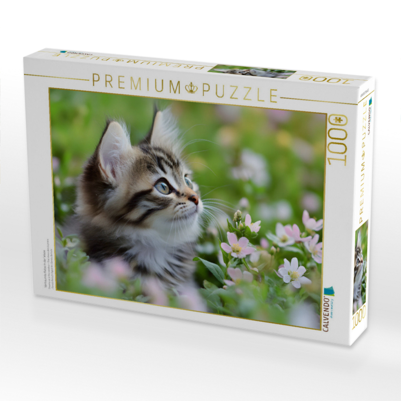 Puzzle Verträumte Katze