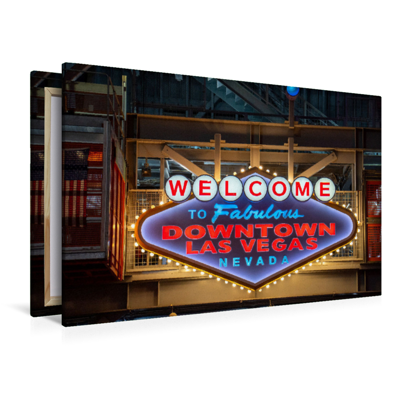 Welcome to Fabulous Downtown Las Vegas – Wanddekoration USA