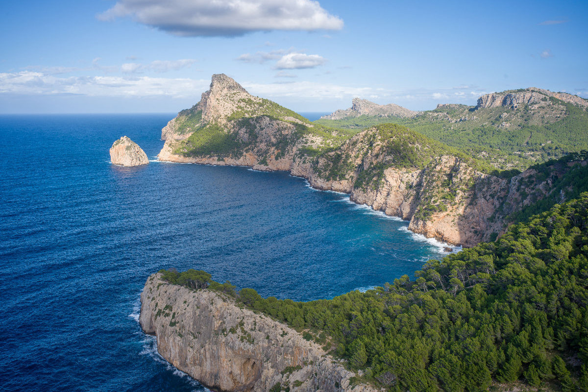 Blick vom Aussichtspunkt Es Colomer (Mirador de Es Colomer)