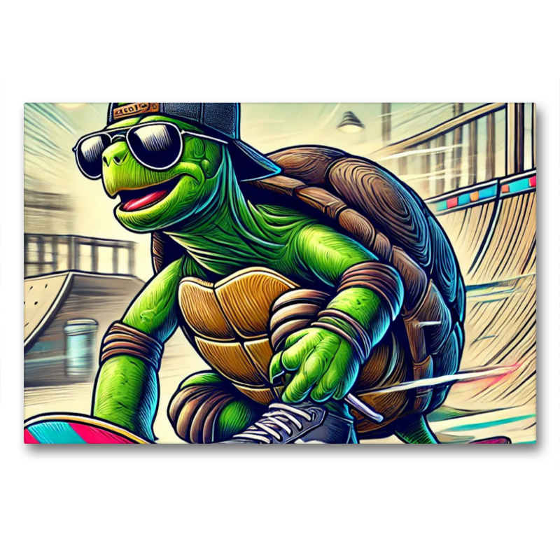 Skater-Turtle: Langsam war gestern