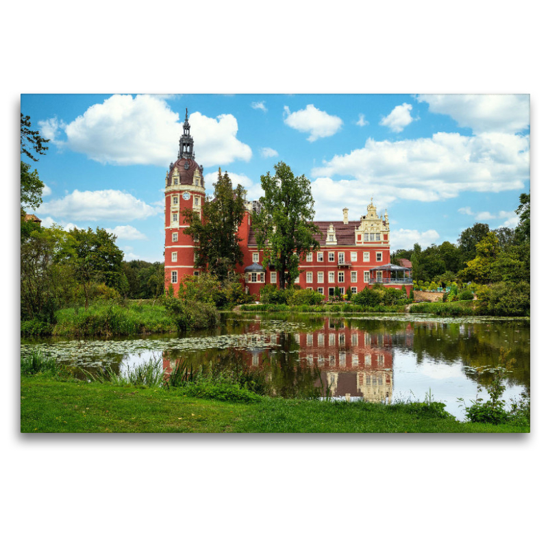 Ein Blick auf das Schloss Fürst-Pückler in Bad Muskau