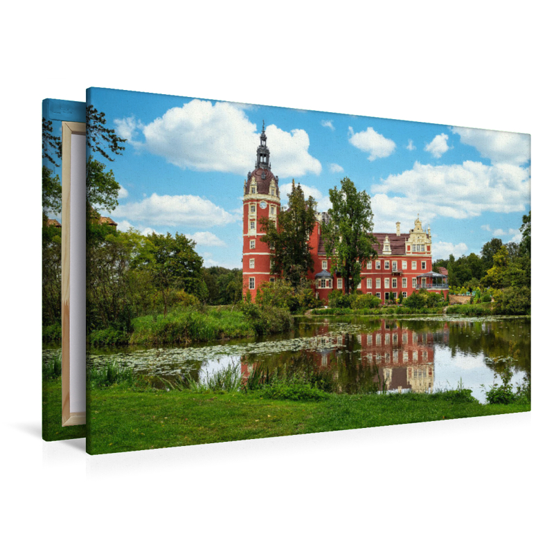 Ein Blick auf das Schloss Fürst-Pückler in Bad Muskau