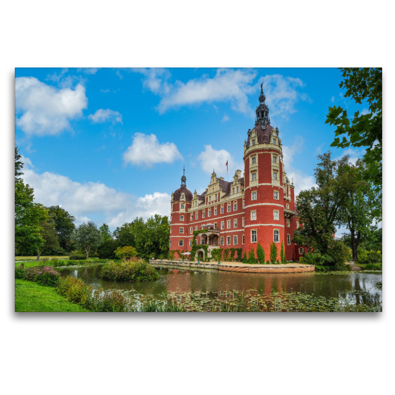 Ein Blick auf das Schloss Fürst-Pückler in Bad Muskau