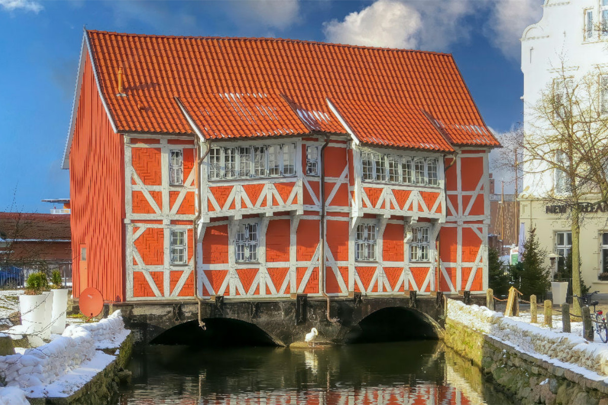 Gewölbe - das Schiefe Haus von Wismar