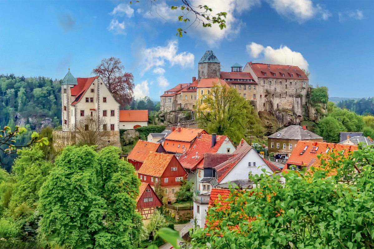 Burg Hohnstein in der Sächsischen Schweiz