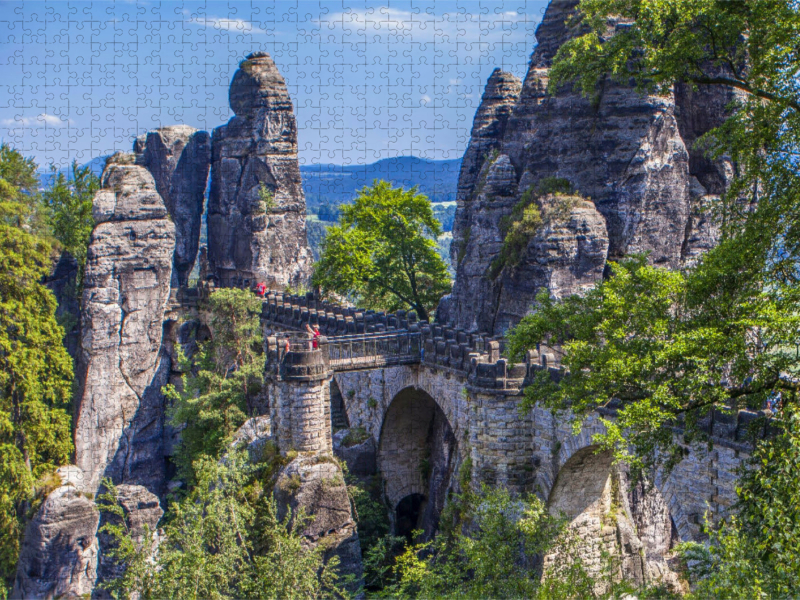 Basteibrücke in der Sächsischen Schweiz