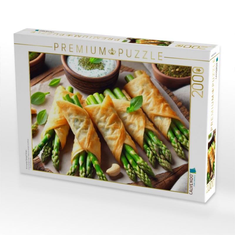 Knursprige Spargel-Wraps