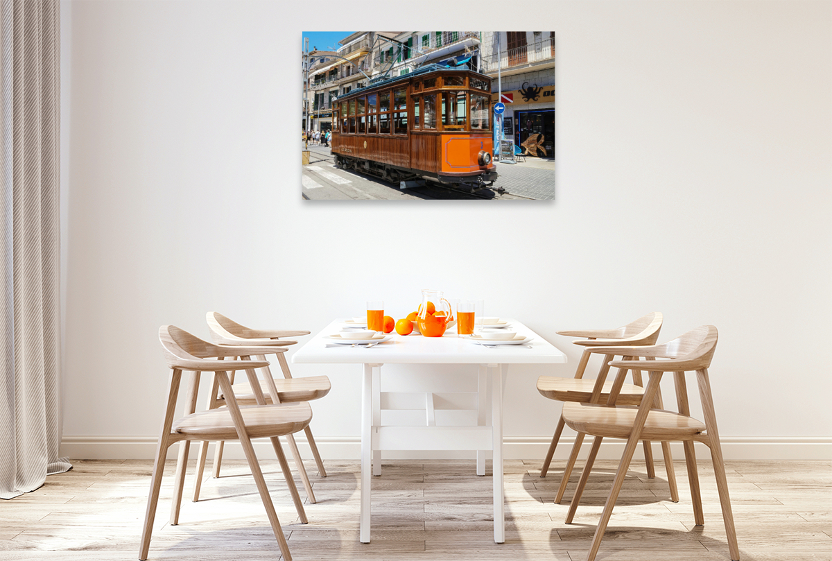 Historische Straßenbahn in Soller