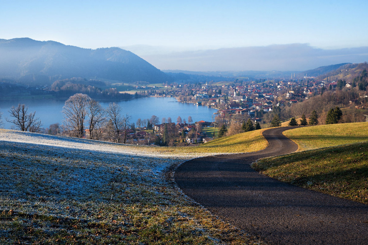 Schliersee-Blick vom Oberleiten Höhenweg