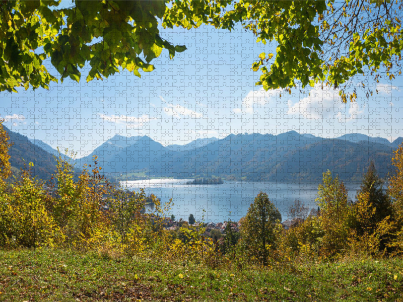 Seeblick vom Haiderdenkmal