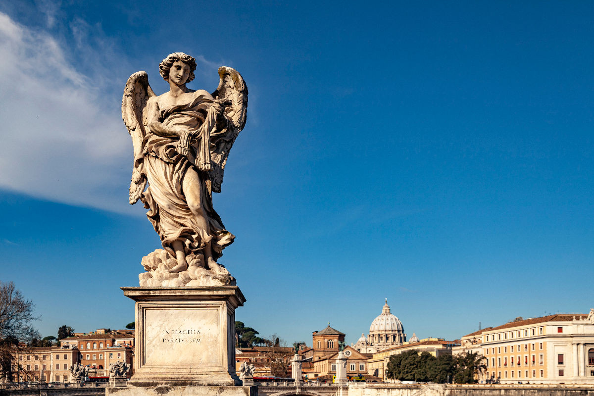 Engelsstatue von Bernini in Rom