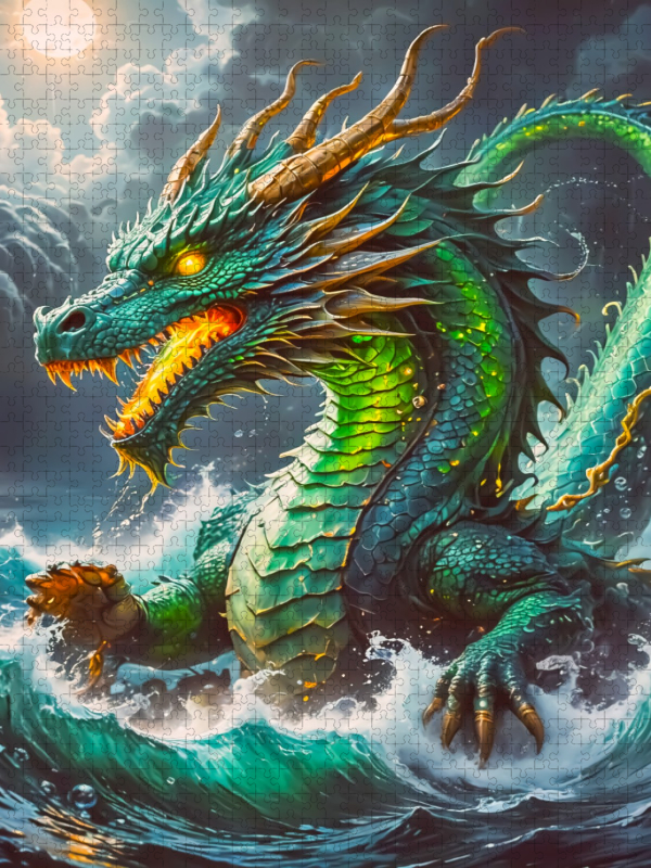 Ryujin, der Drachengott des Meeres