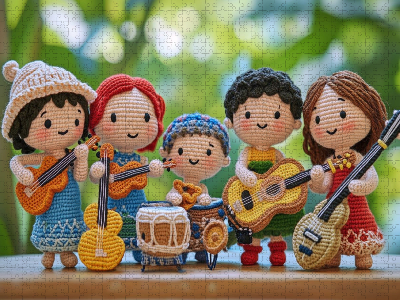 Musik machen unter freiem Himmel