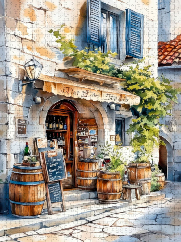 Ein  hübscher Weinladen im Herzen der Altstadt von Dubrovnik