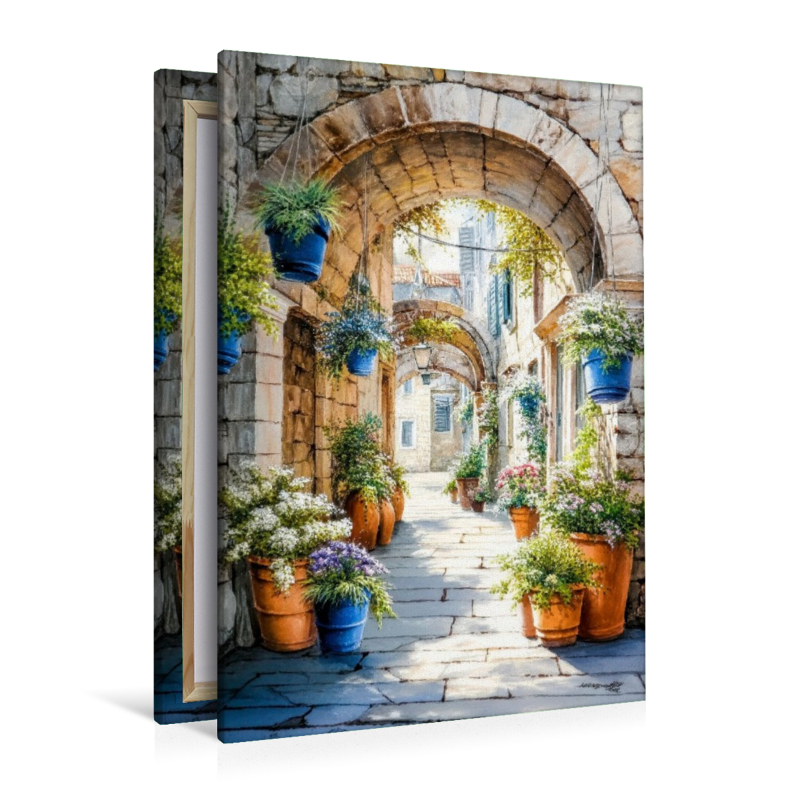 Märchenhafte Bogengasse in Split