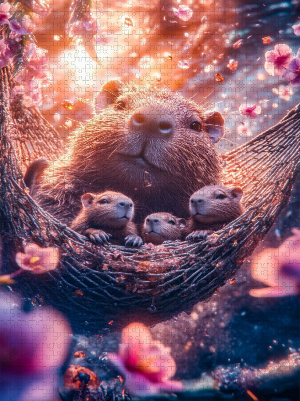 Kuscheln? Capybaras nennen das Alltag