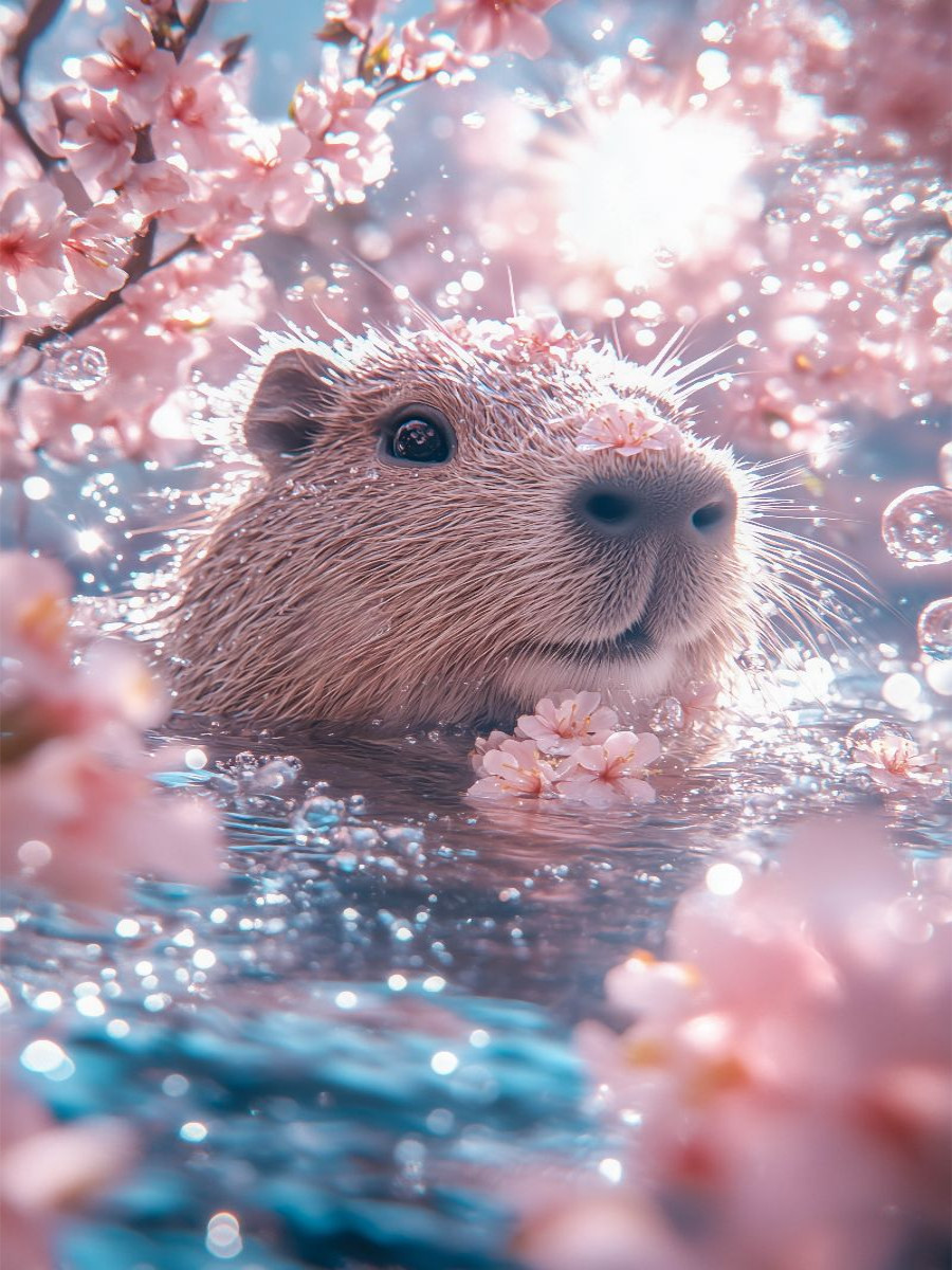 Ein Motiv aus dem Kalender Capybara und Gemütlichkeit