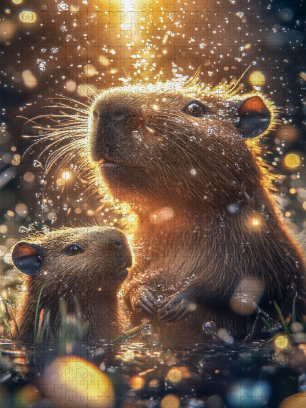 Capybaras meditieren nicht – sie sind Meditation