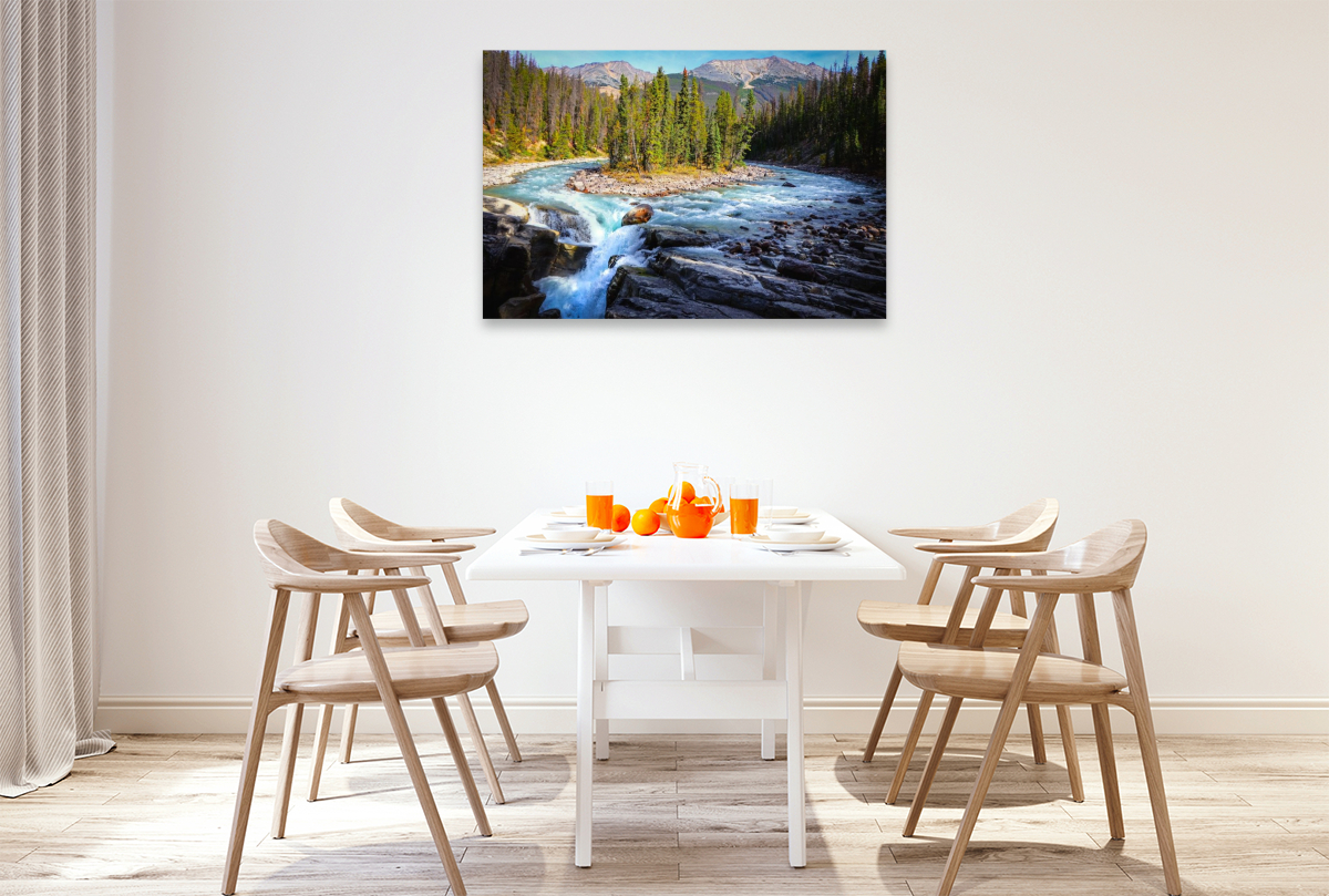 Sunwapta Falls – Natur in Bewegung