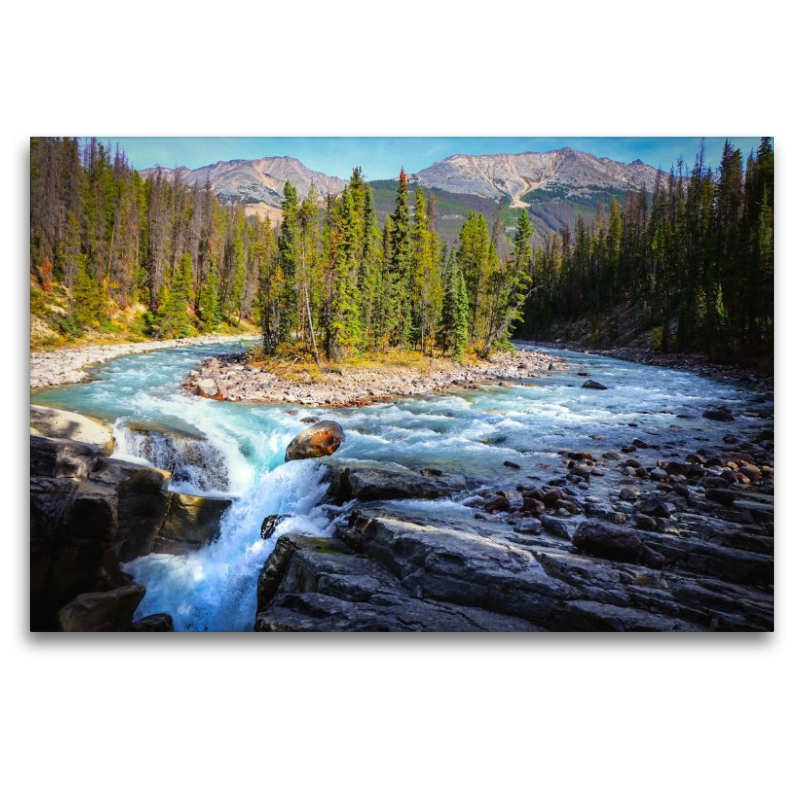 Sunwapta Falls – Natur in Bewegung