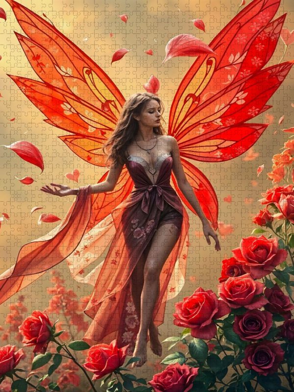 Die Rosenfee des Februar – Ein Puzzle der leisen Liebe