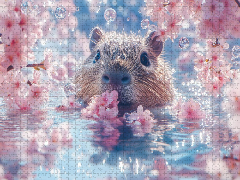 Eile mit Weile – sagt das Capybara nie, weil es eh schon chillt