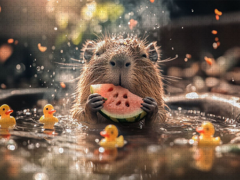 Capybaras sind wie Kalender ohne Montag