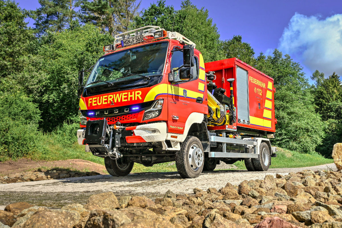 WLF / Mitsubishi Fuso Canter 6C18 / Feuerwehr Meiningen