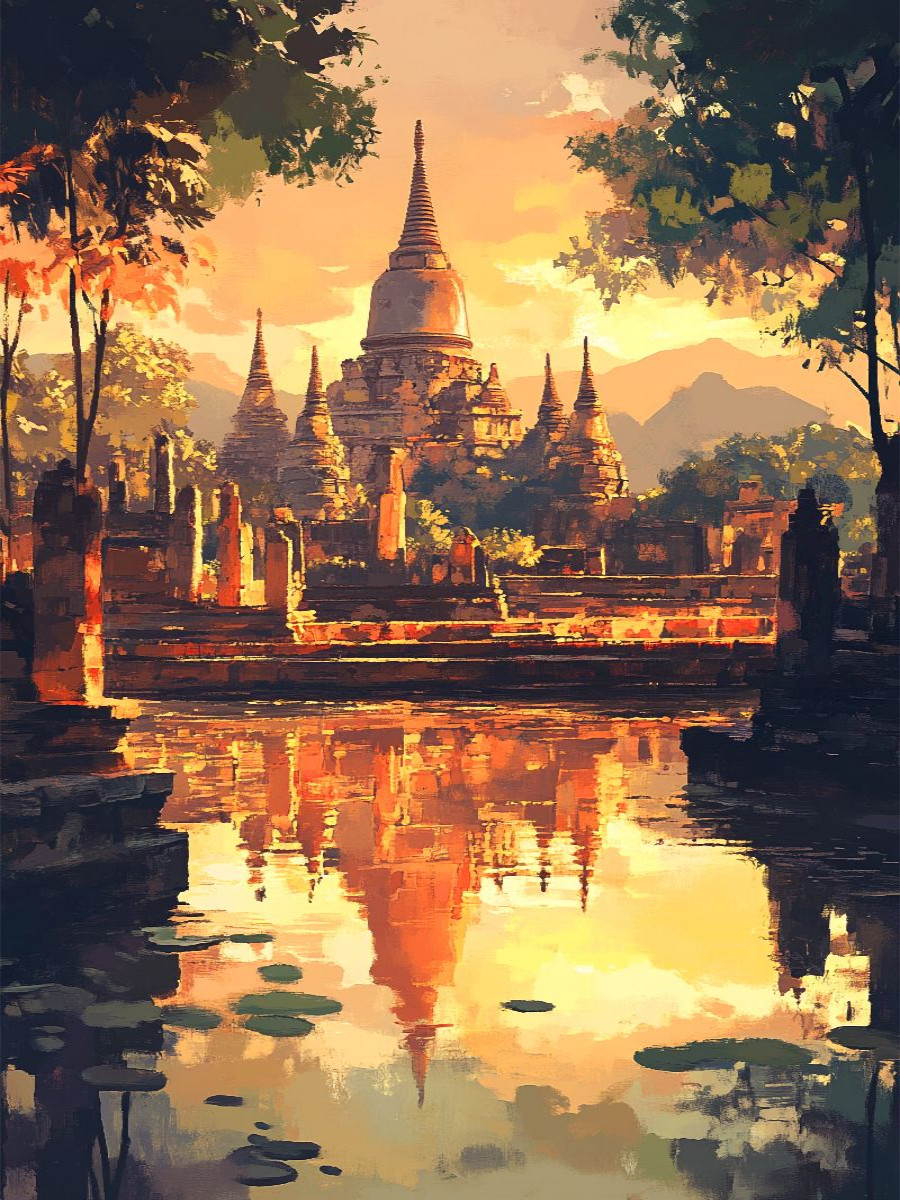 Sukhothai Park Thailand