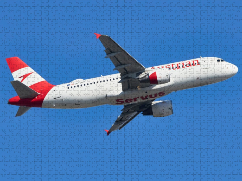 OE-LBV - Austrian Airlines - Airbus A320-214 - Frankfurt Airport