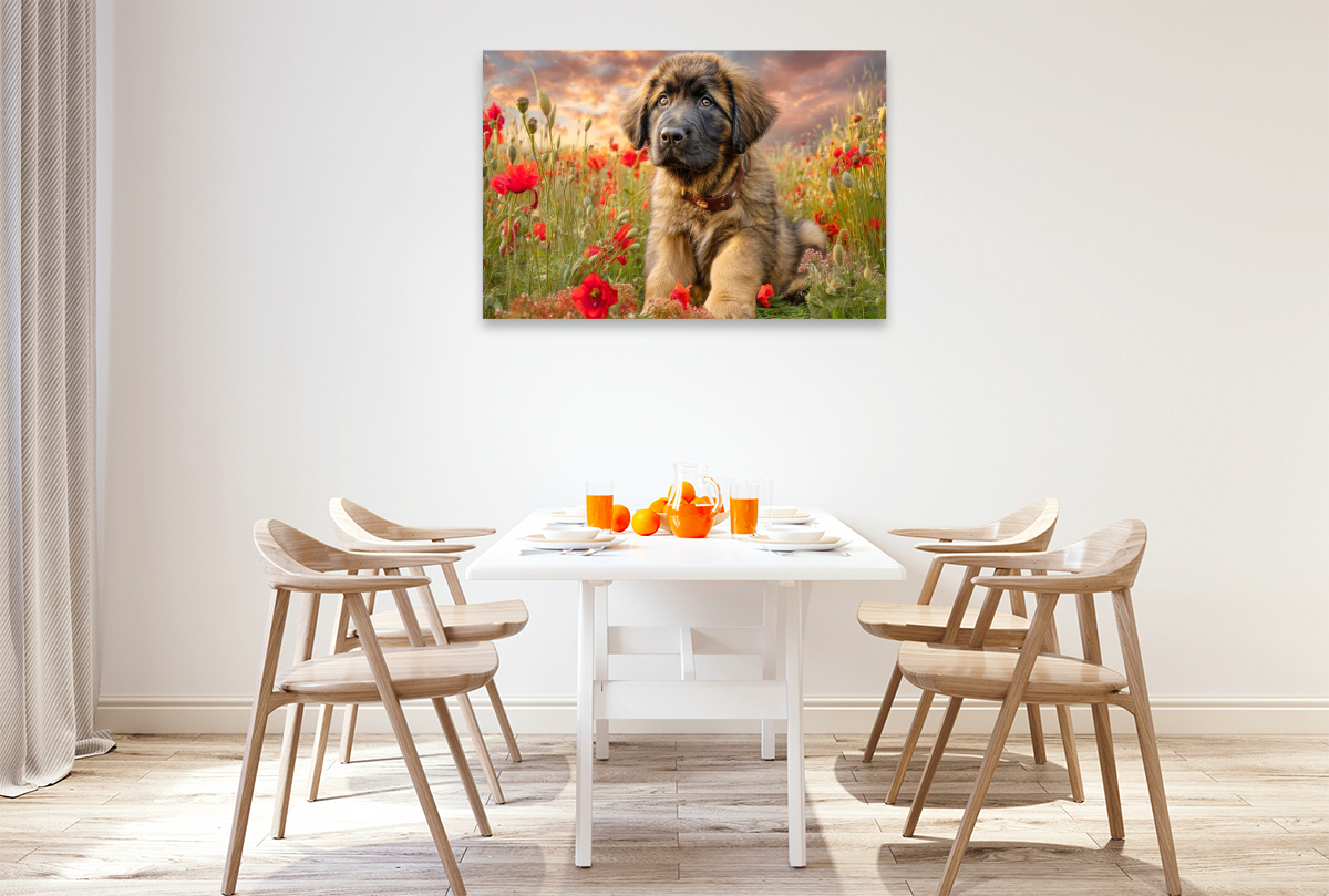 Kleiner Leonberger als Herzensbrecher