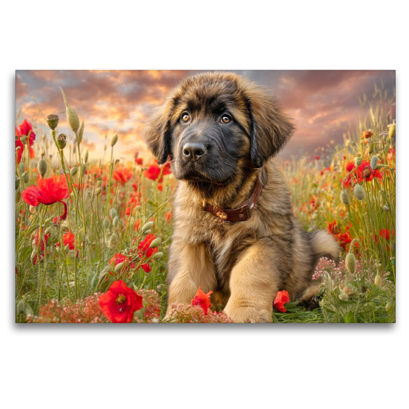 Kleiner Leonberger als Herzensbrecher