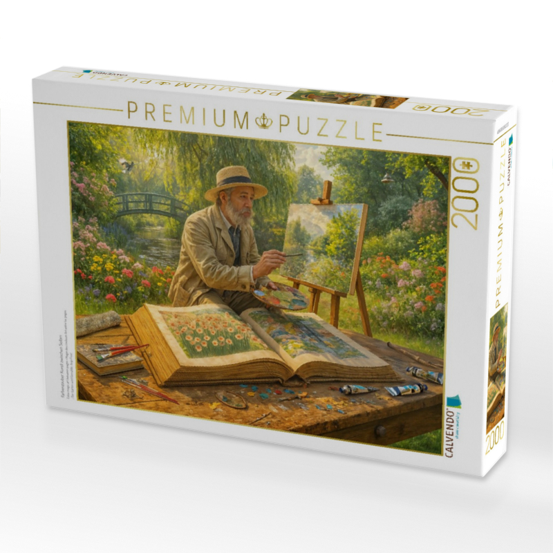 Farbenzauber Kunst zwischen Seiten