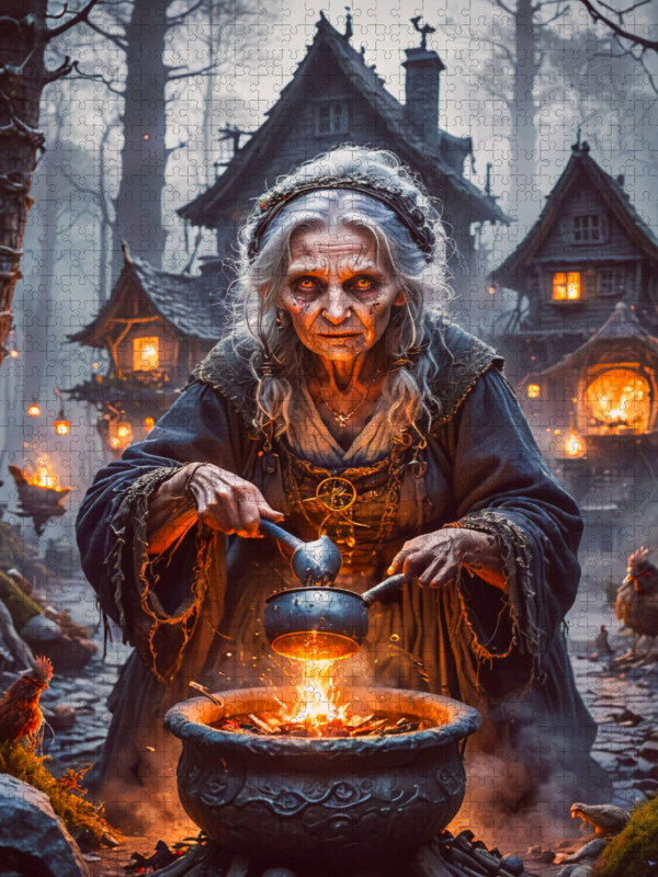 Baba Yaga, die Hexe der slawischen Mythologie