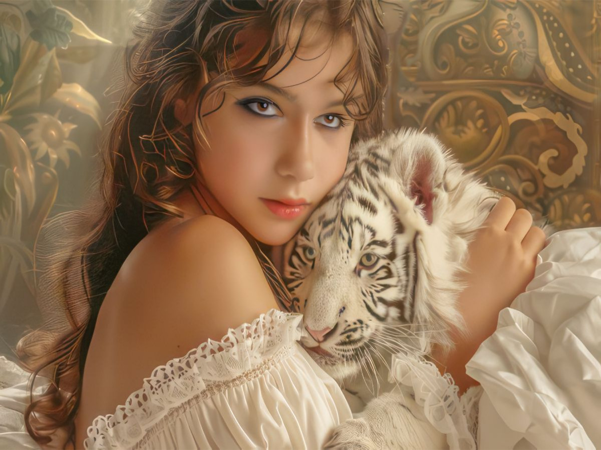 Un amour enfantin pour les animaux