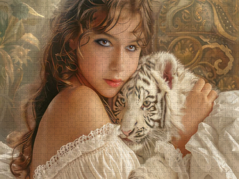 Un amour enfantin pour les animaux